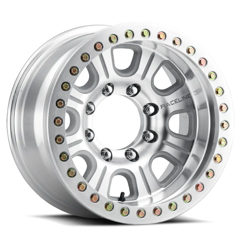 Raceline Rt233 Monster 17X9.5In / 8X170 Bp / -32Mm Offset / 130.81Mm Bore - Machined Beadlock Wheel 1