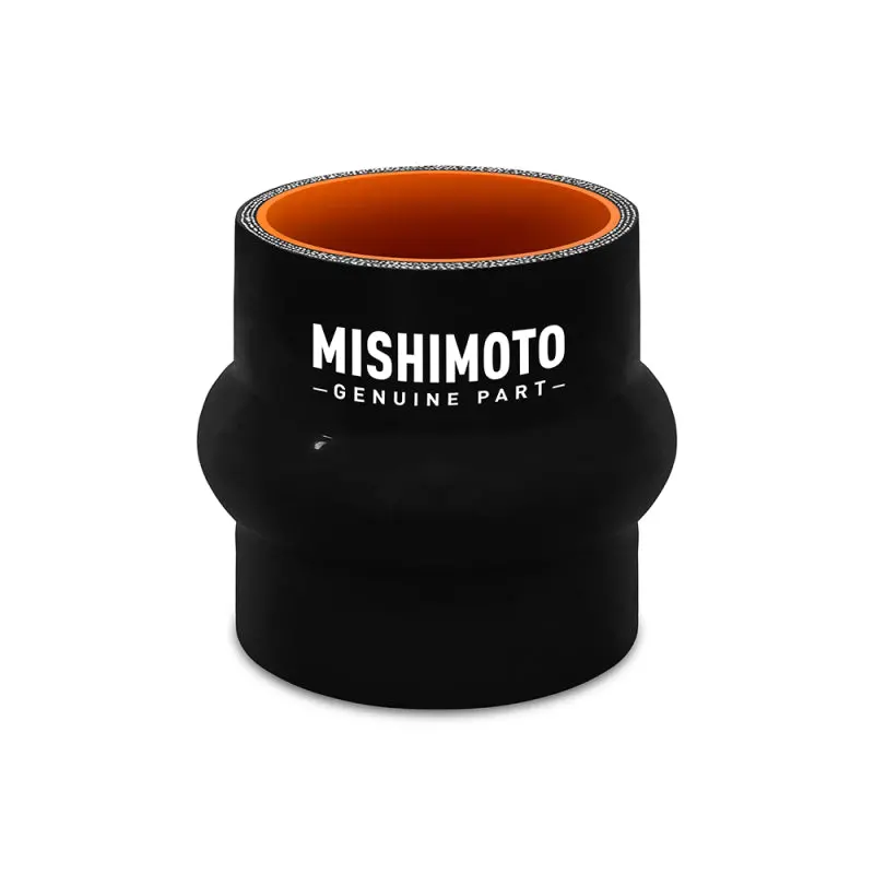 Mishimoto 3In. Hump Hose Silicone Coupler - Black 1