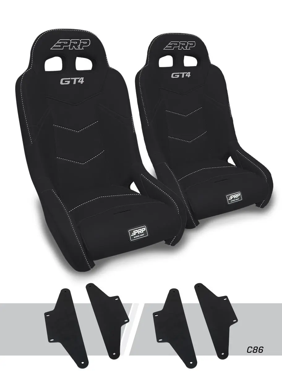 Gt4 Suspension Seats Kit For Can-Am Maverick X3 (Pair) 1