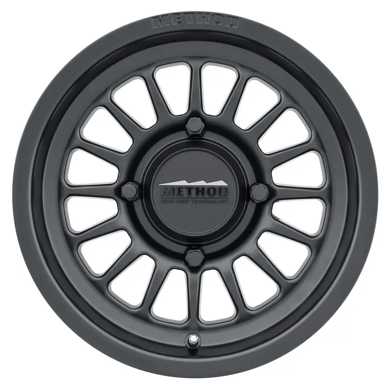 Method Mr411 Bead Grip 15X7 / 4+3/13Mm Offset / 4X136 / 106.25Mm Cb Matte Black Wheel 1