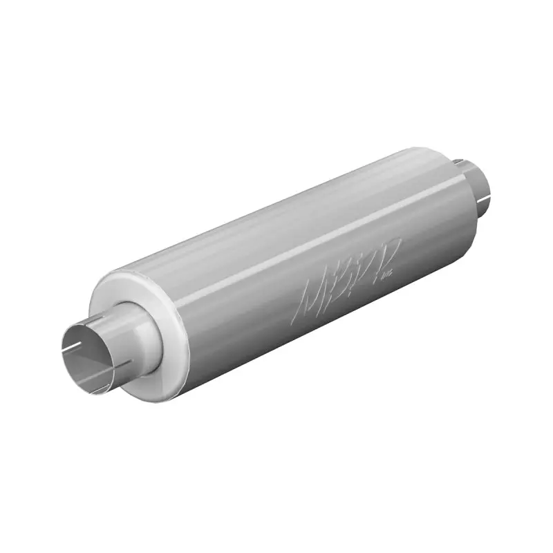 Mbrp Universal 3In Id Inlet/Outlet 26In Single Al Mild Tone Muffler (No Dropship) 2
