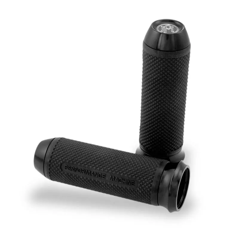Performance Machine Handle Grip Set - Elite Tbw - Black Ano 1