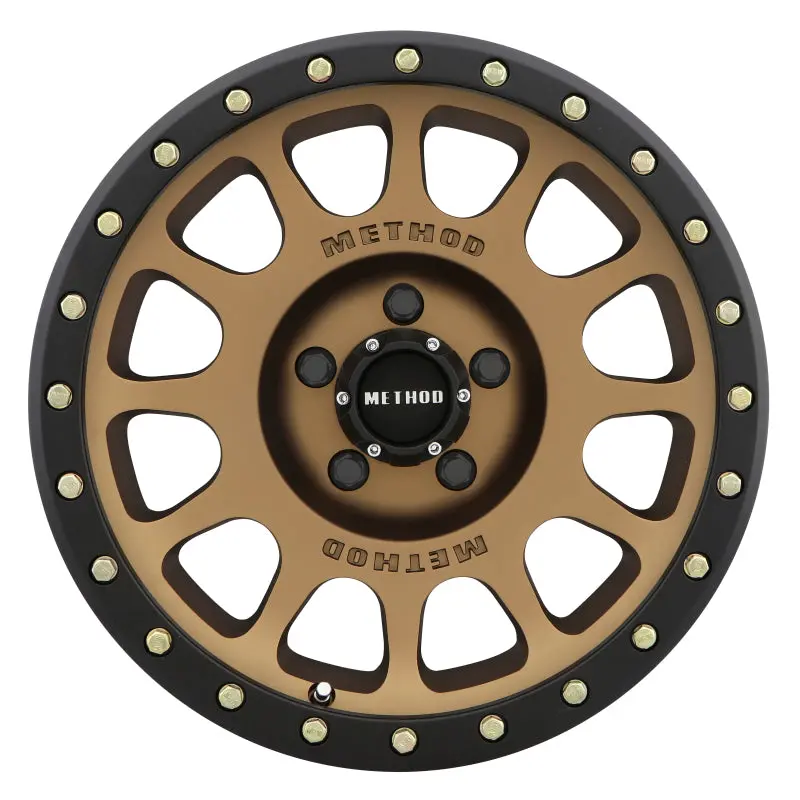 Method Mr305 Nv 17X8.5 0Mm Offset 5X150 116.5Mm Cb Method Bronze/Black Street Loc Wheel 2