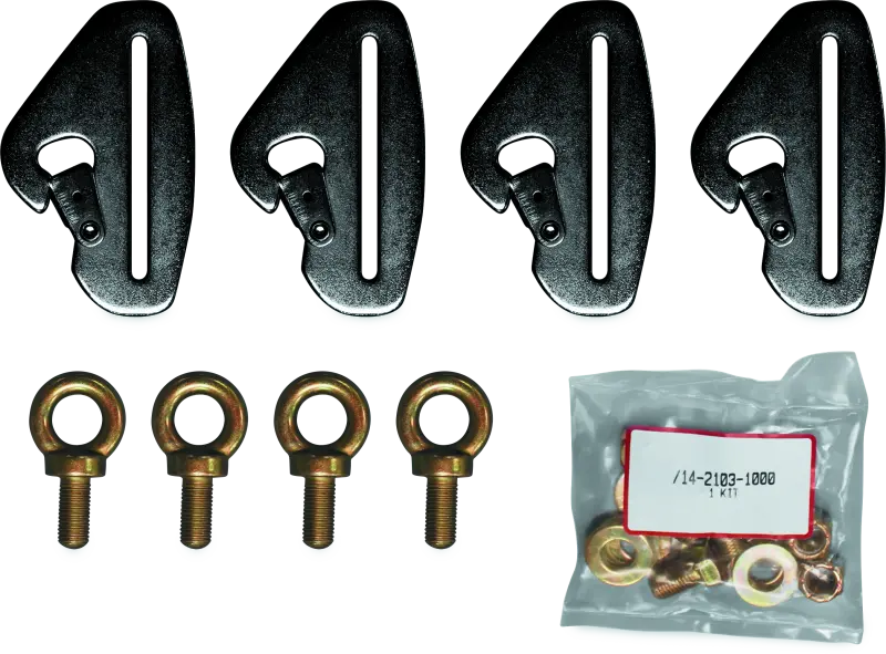 Dragonfire Racing 13+ Can-Am Maverick Harness Mounting Kit- Quck Release 1