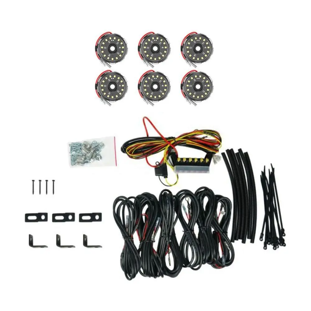Cyclone V2 Led 6-Light Rock Light Kit 1