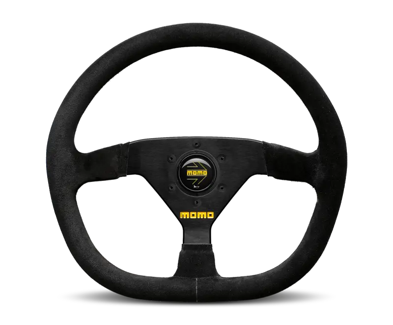 Momo Mod88 Steering Wheel 350 Mm -  Black Suede/Black Spokes 1