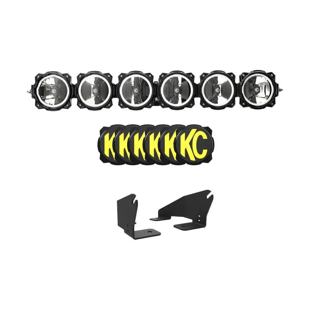 Polaris Rzr Pro R 39" Pro 6 Gravity Led Light Bar System 1