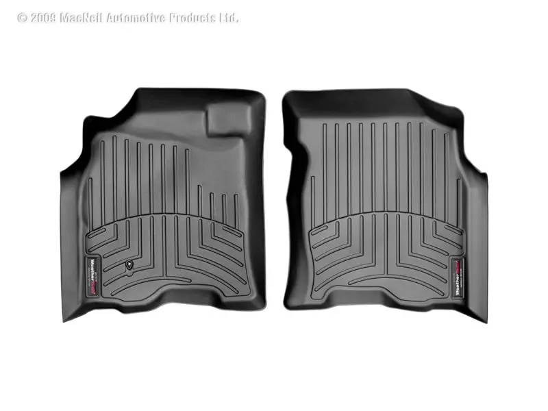 Weathertech 04-06 Toyota Tundra Double Cab Front Floorliner - Black 2