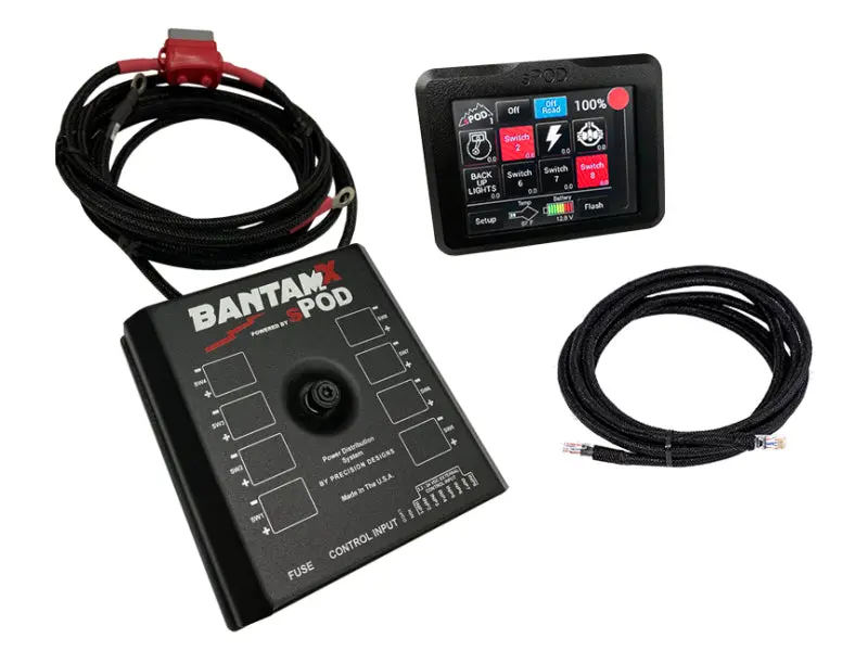 Spod Bantamx Touchscreen For Uni (36 In Battery Cables) 1