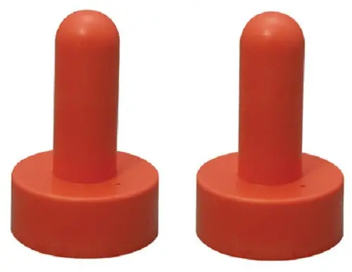 Fairchild Industries 975-2 2-Pack E-Z Nurse Calf Replacement Nipples For Snap Top - Quantity Of 6 1