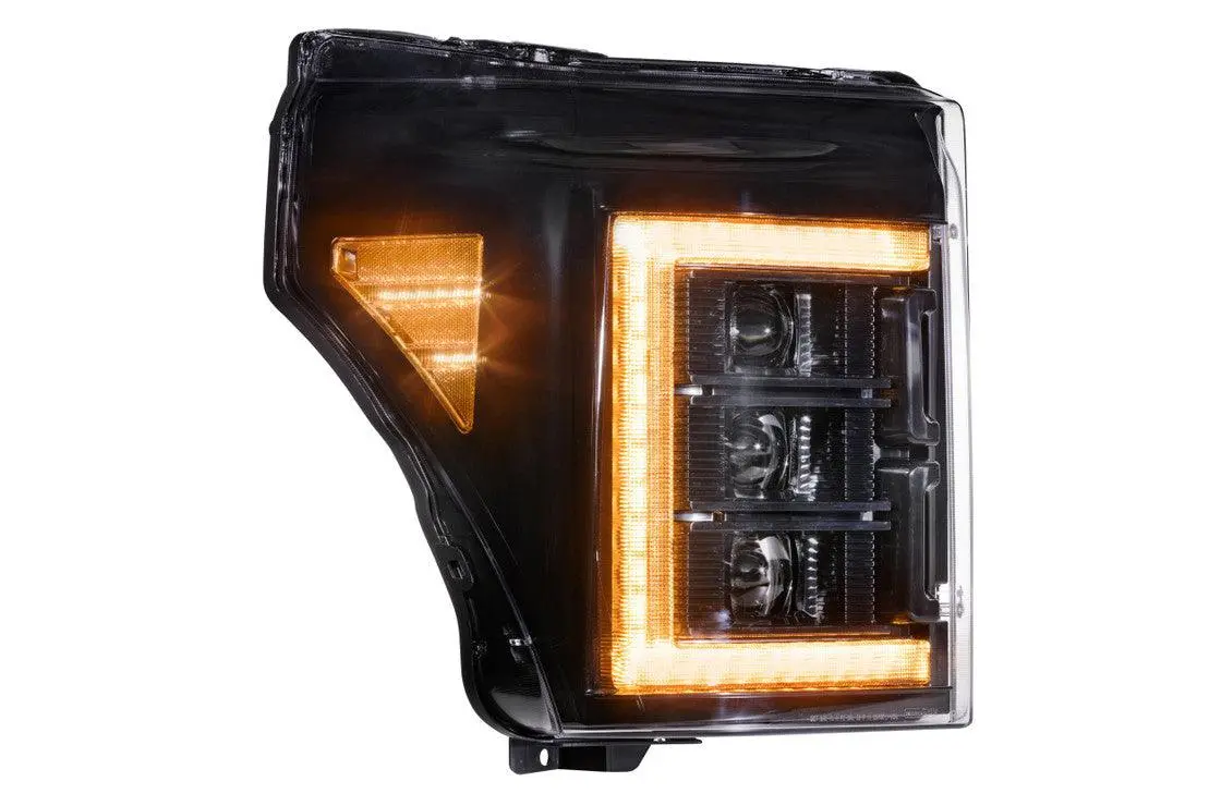 Morimoto Ford Super Duty (11-16): Xb Led Headlights (Amber Drl) 2