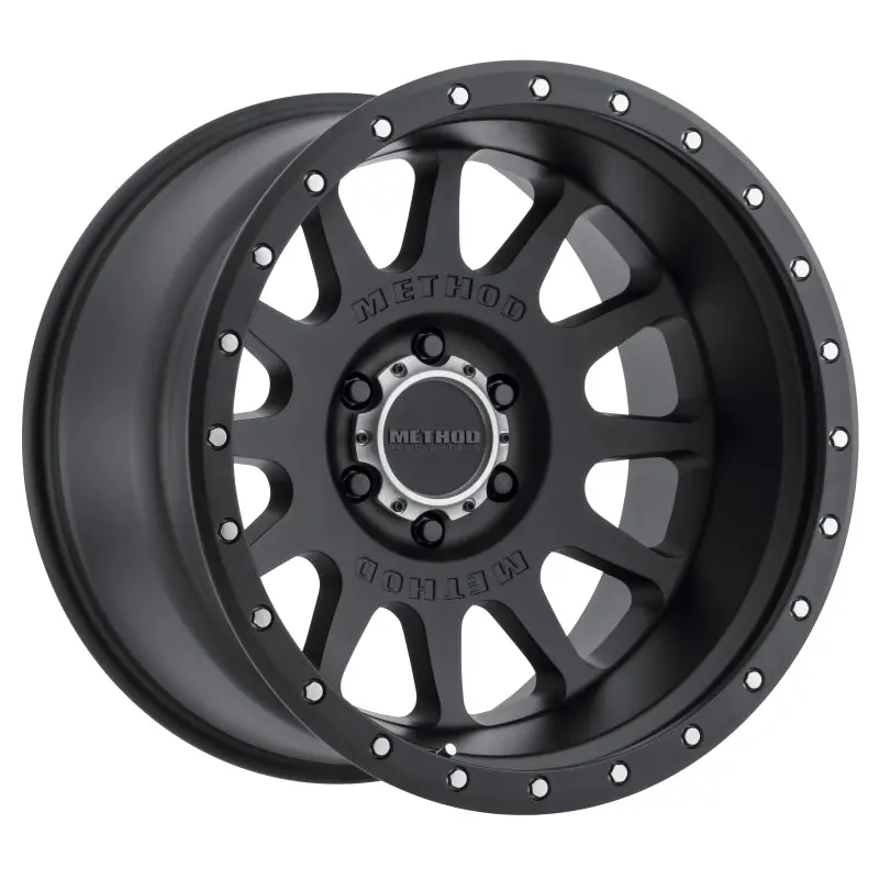 Method Mr605 Nv 20X10 -24Mm Offset 6X135 87Mm Cb Matte Black Wheel 1