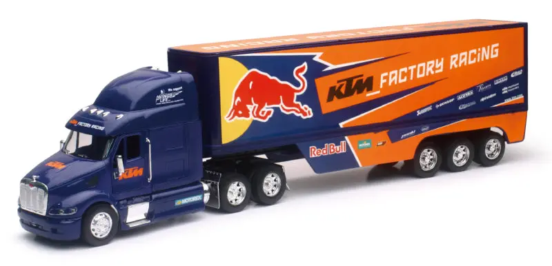 New Ray Toys Ktm Red Bull Factory Race Team Truck/ Scale - 1:32 1