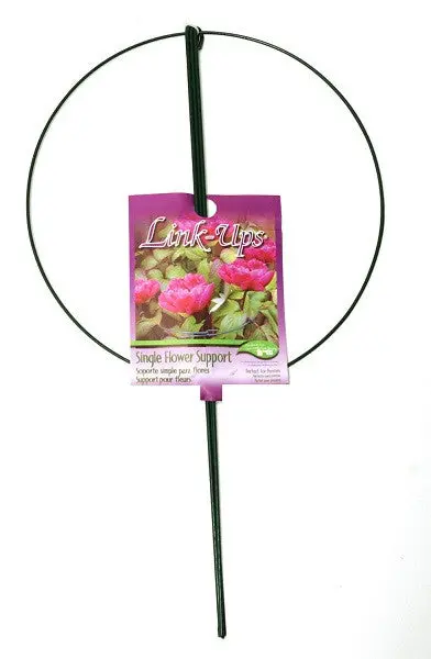 12 Ea Luster Leaf 987 18" D X 30" Single Ring Folding Peony Hoop Plant Supports 2
