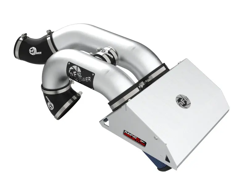 Afe Rapid Induction Pro 5R Cold Air Intake System Brushed 21-22 Ford F-150 Raptor V6-3.5L (Tt) 1