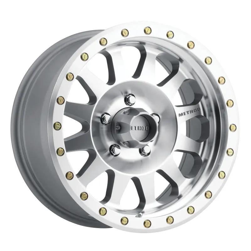 Method Mr304 Double Standard 17X8.5 0Mm Offset 5X5.5 108Mm Cb Machined/Clear Coat Wheel 1