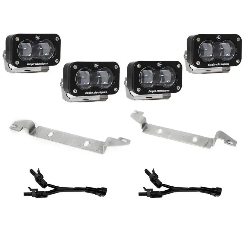 Baja Design 2024+ Toyota S2 Sae Oem Fog Light Replacement Kit - Clear 1
