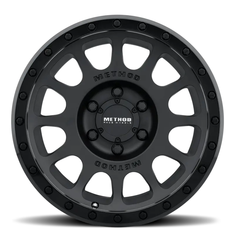 Method Mr305 Nv 18X9 +25Mm Offset 5X150 116.5Mm Cb Gloss/Matte Black Street Loc Wheel 2