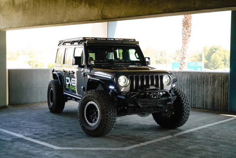 Dv8 Offroad 2018+ Jeep Wrangler Jlo A Pillar Dual Light Pod Mounts 1