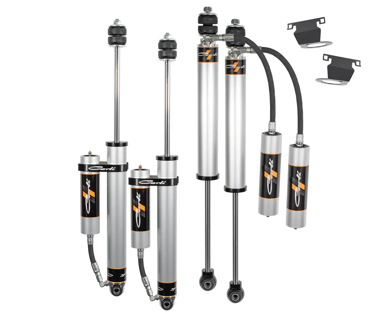 Carli Suspension 2014+ Ram 2500 Leveling Kit Back Country Reservoir 2.0 Shock Package 1