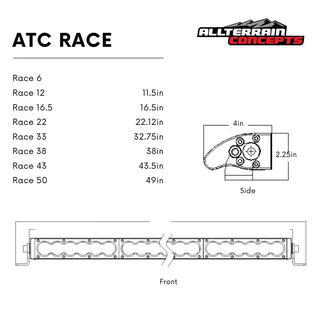 Race Series Light Bars 3