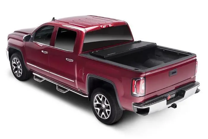 Bak Industries 2002-2017 Dodge Ram Hard Folding Tonneau Cover (6' 4" Bed) | Bakflip Fibermax - 1126203 1