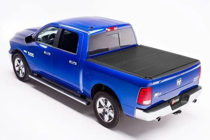 Bak Industries 2002-2017 Dodge Ram 2500 Hard Folding Tonneau Cover (6' 4" Bed) | Bakflip Mx4 - 448203 1