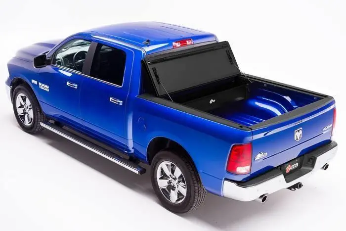 Bak Industries 2009-2017 Dodge Ram 1500 Hard Folding Tonneau Cover (5' 7" Bed) | Bakflip Mx4 - 448207Rb 1
