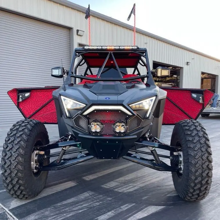 Polaris Rzr Pro R 4 Raw Dominator Roll Cage With Roof 3