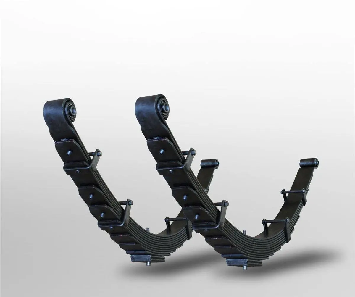 Carli Ford Excursion Front Deaver Full Progressive 4.5" Lift Leaf Springs 1