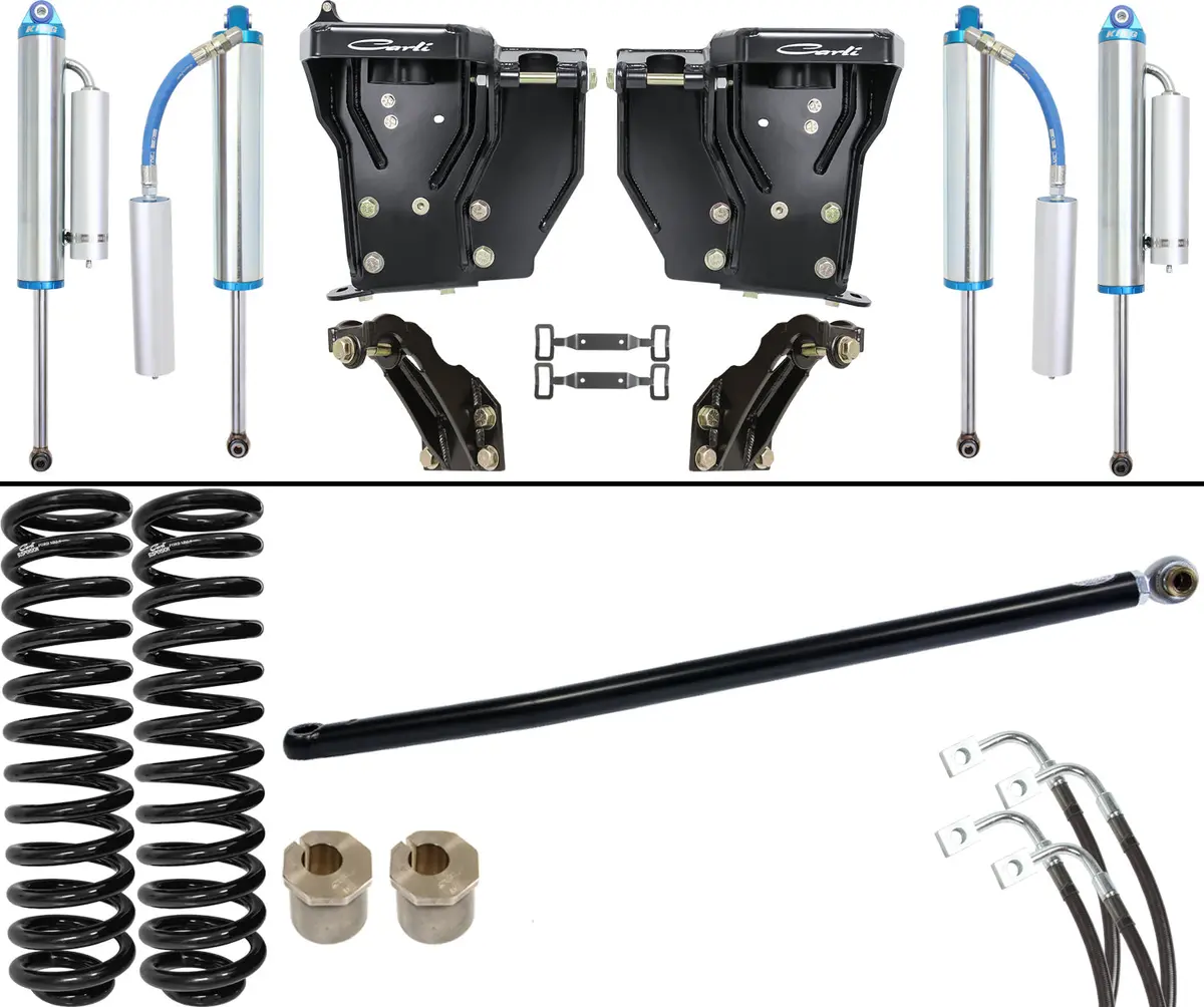 Carli Ford Super Duty 05-16 Dominator 3.0 (2.5" Lift) Suspension System 1