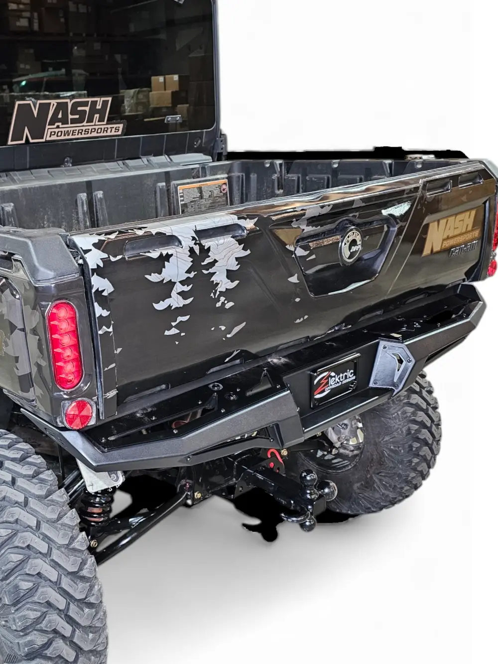 2016+ Can-Am Defender Volt Rear Bumper 1