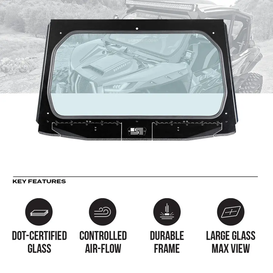 Kawasaki Krx Front Windshield 2