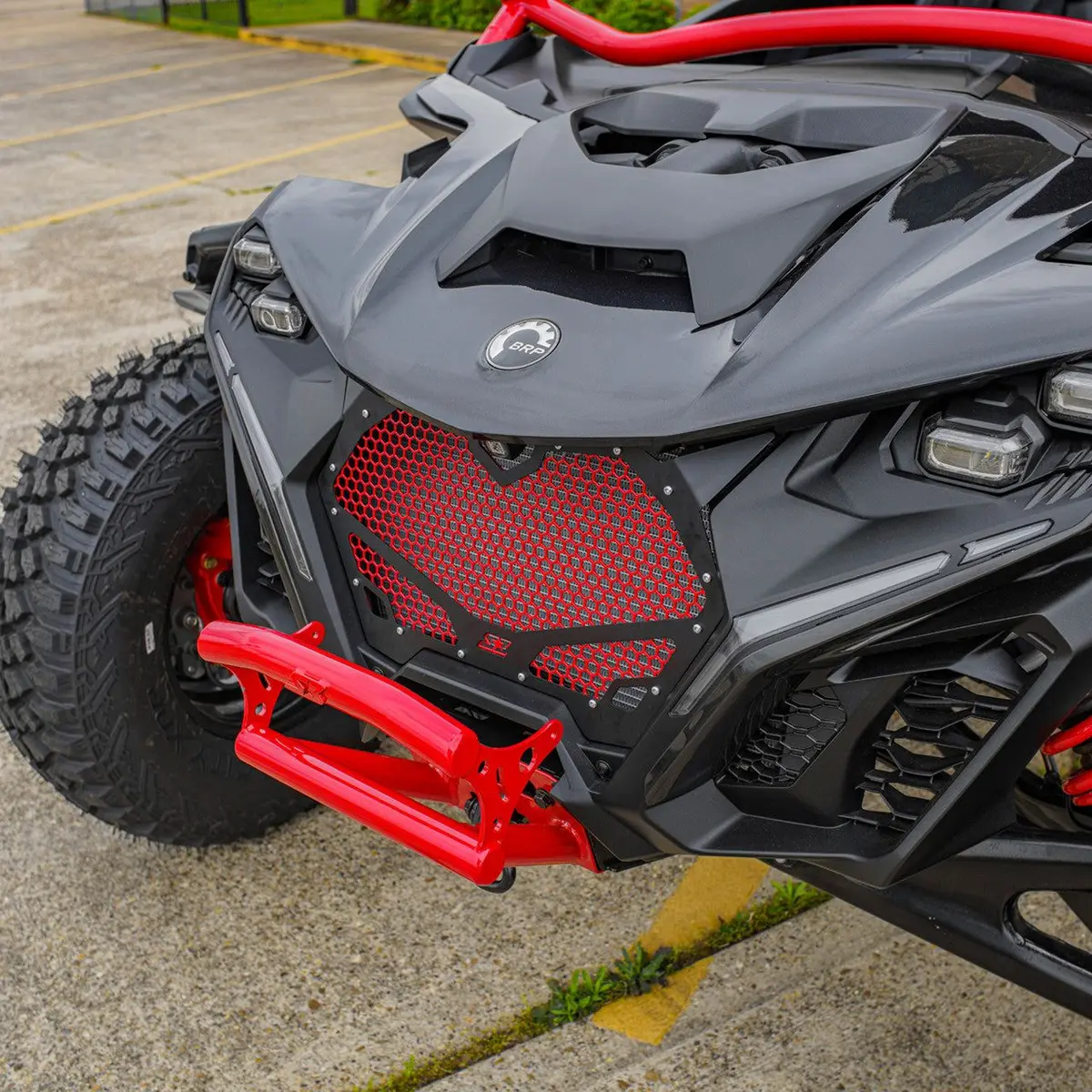 Can Am Maverick R Front Grille 5