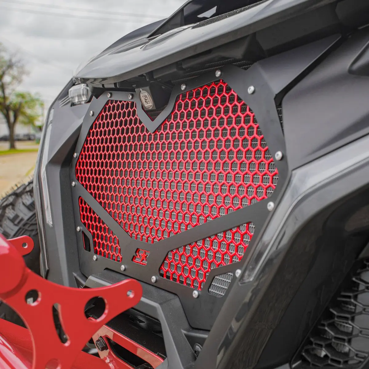 Can Am Maverick R Front Grille 3
