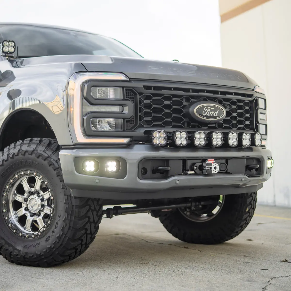 2023+ Ford Super Duty Baja Designs Xl Linkable Light Bar Kit 1