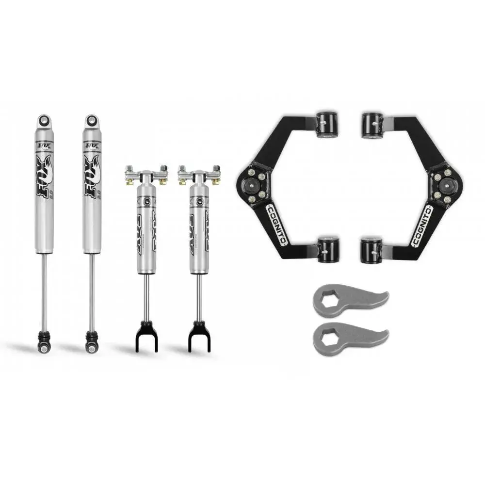 Cognito 3” Performance Leveling Kit With Fox Ps 2.0 Ifp For 2020 Gm 2500Hd/3500Hd 2Wd/4Wd Trucks (Gm) 1