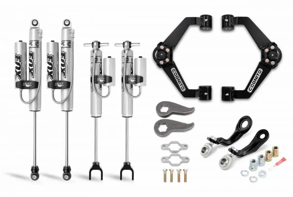 2011-2019 Gmc/Chevy Cognito 3 Inch Premier Leveling Kit With Fox 2.0 Reservoir Shocks 1