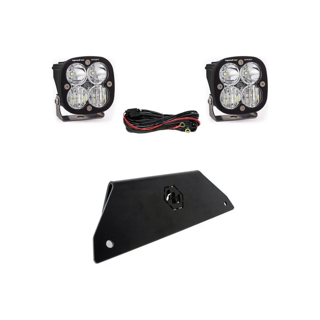 Polaris Rzr Pro / Turbo R Squadron Sport Bumper Lower Mount Light Kit 1