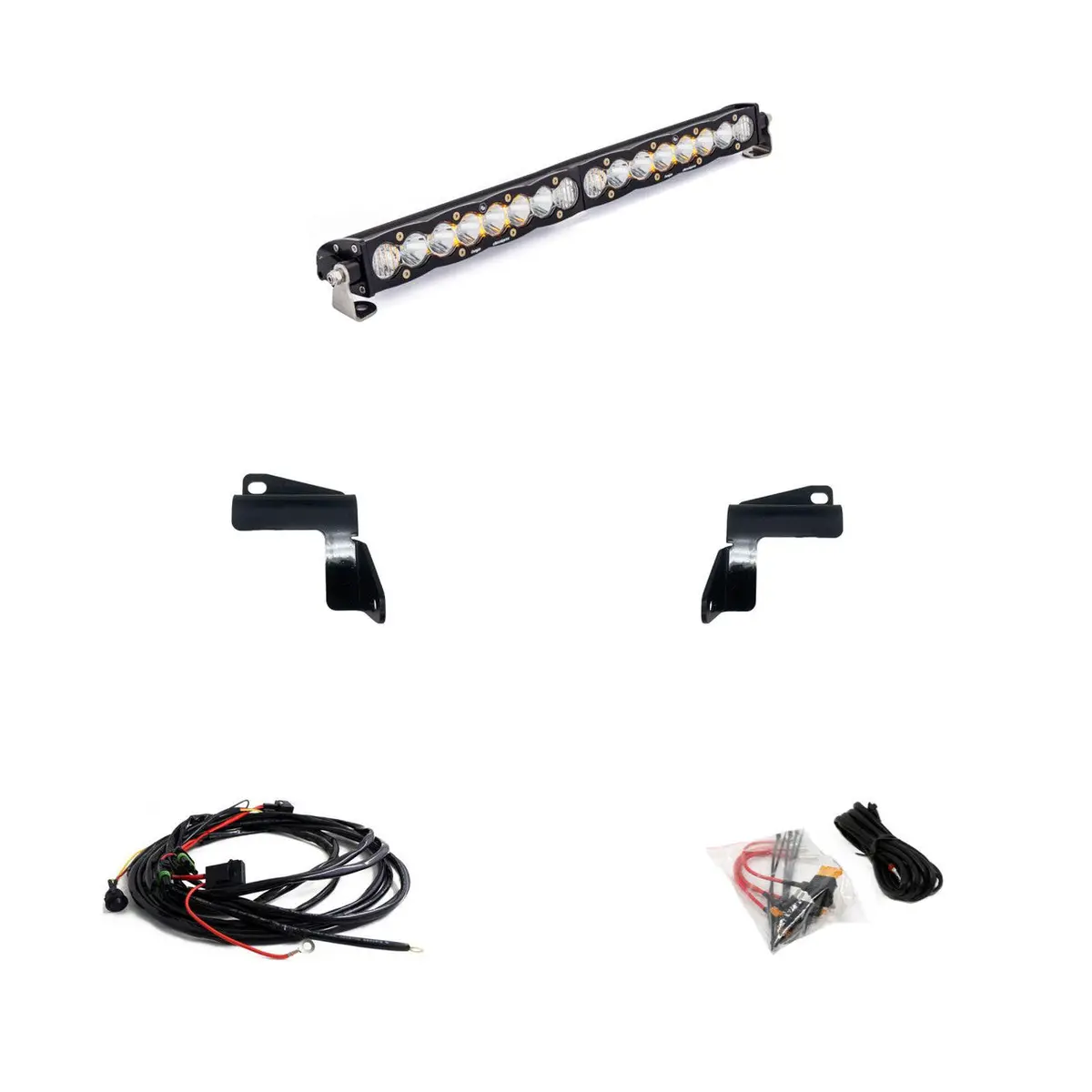 Baja Designs Gmc, S8 20 Inch Bumper Light Bar Kit - Gmc 2020-23 Sierra 2500Hd/3500Hd 2