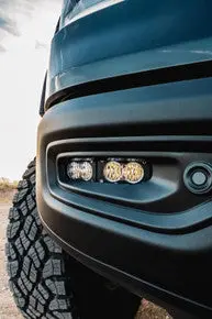 Baja Designs Dodge/Ram S2 Sport Dual Fog Pocket Light Kit - Ram 2019-22 1500 Rebel; 2021-22 1500 Trx 1