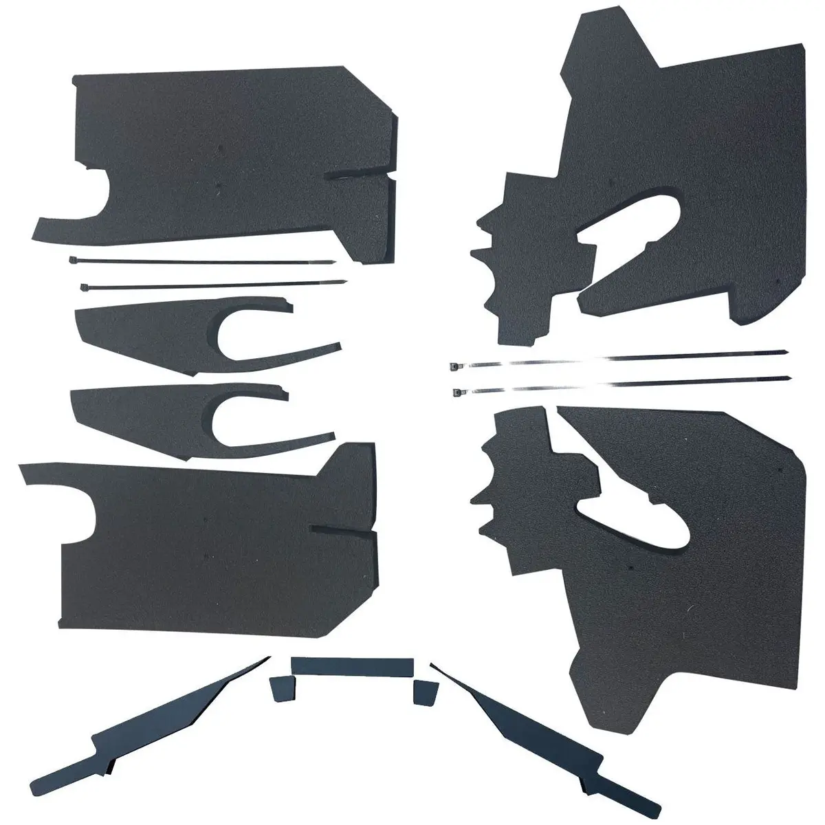 Polaris Rzr Pro R / Turbo R Cool Cab Front Fender Hot Air Stop Kit 1
