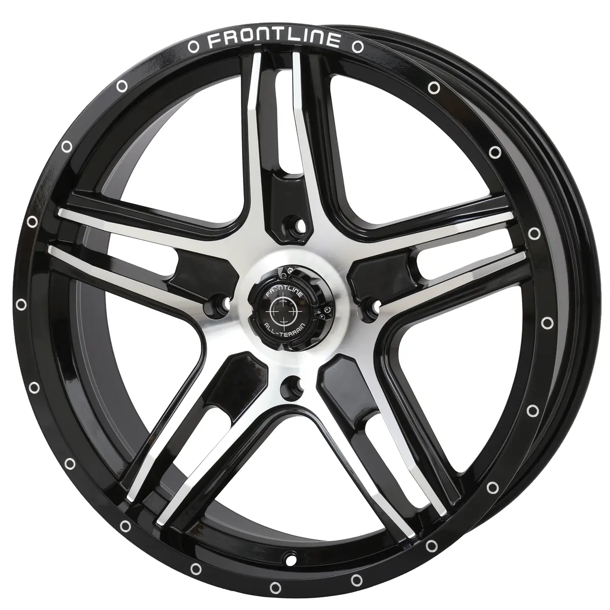 505 Wheel (Gloss Black Machined) 1