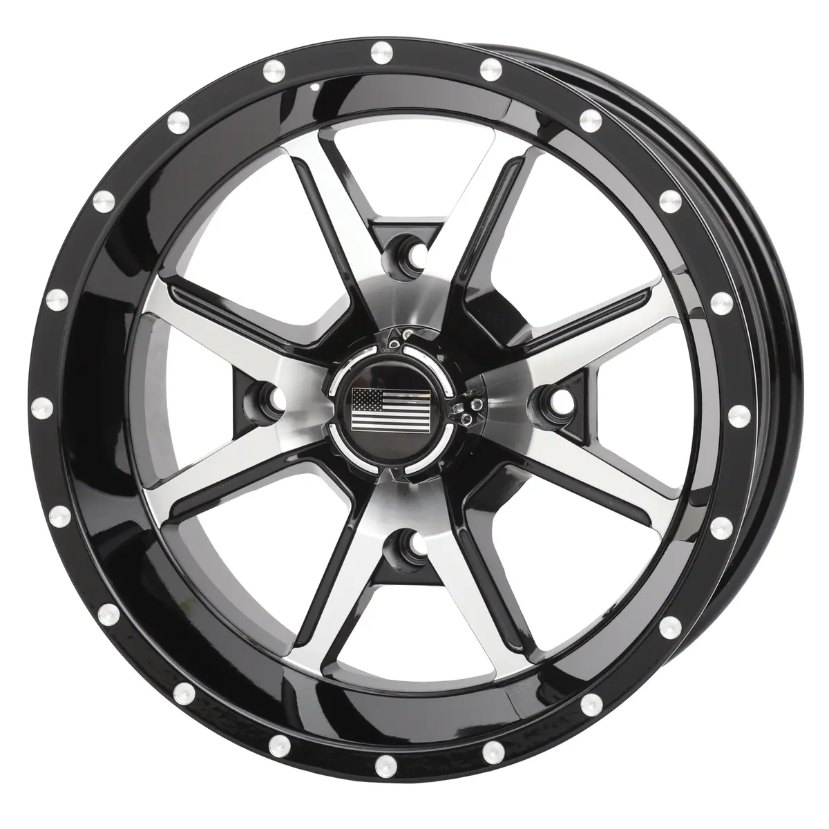 556 Wheel (Gloss Black Machined) 1