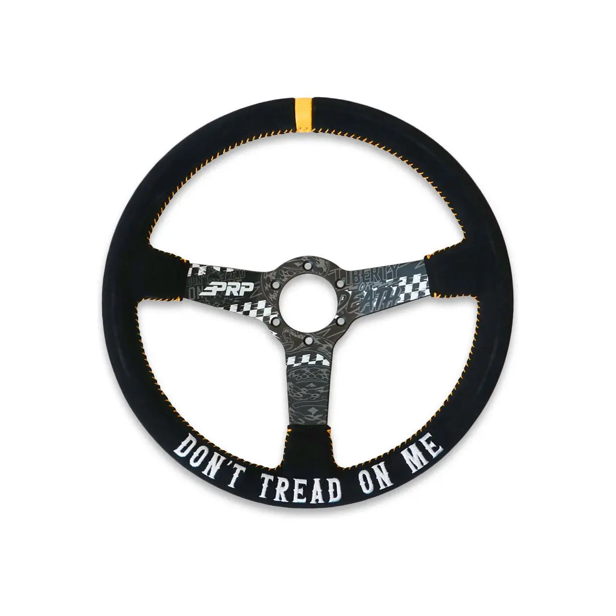 Don't Tread On Me Deep Dish Steering Wheel 1