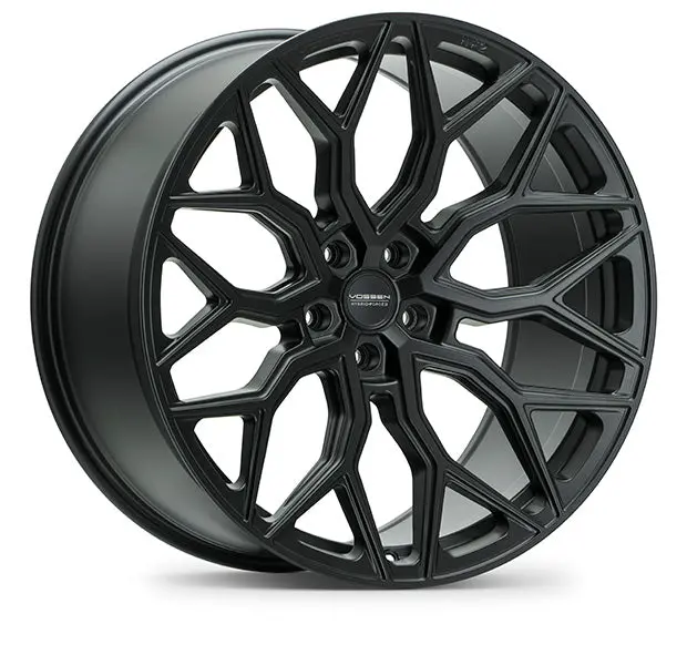 Vossen Hybrid Forged Series Hf2 / Front Wheel / 19X9.5 Et +15 / Satin Black / 5X112bp / 66.6Cb 1
