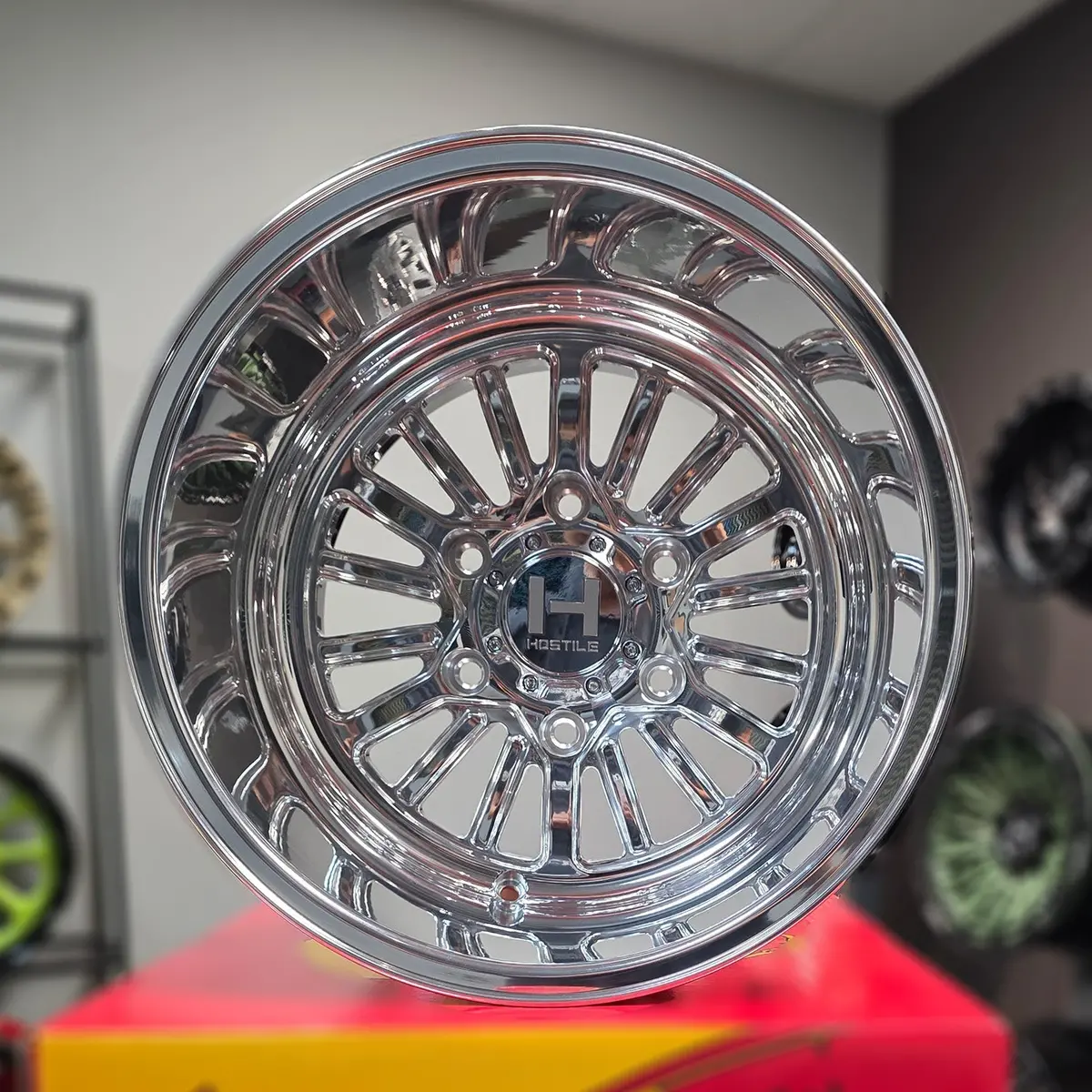 Hf127 Hostile Utv Forged Wheel (Polished) 1