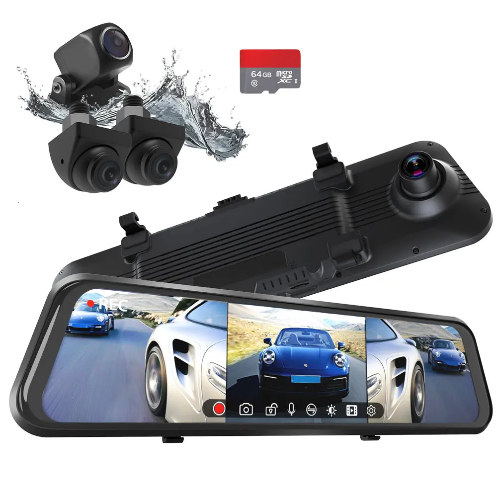 Acumen M4 Mirror Dash Cam Quad Channel 1
