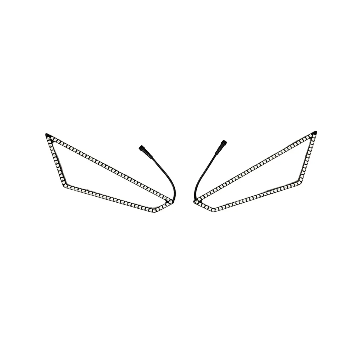 187 Style Rzr Pro Xp / Pro R / Turbo R Halos W/ Control Harness 1