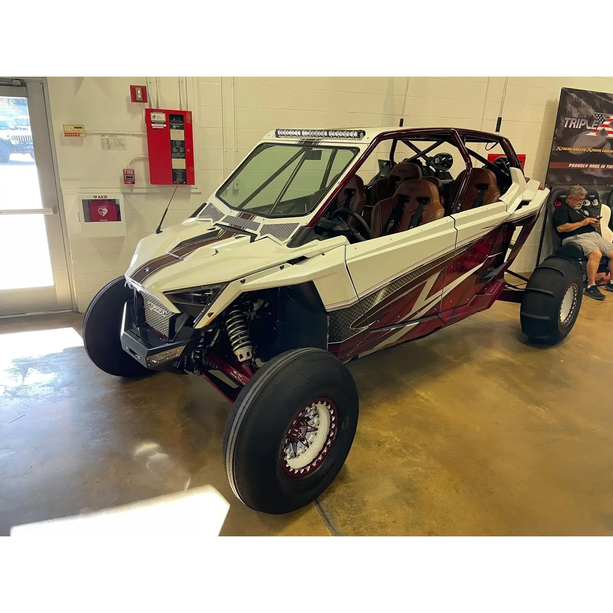 Polaris Rzr Pro Xp 4 Raw Dominator Cage With Roof 1